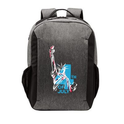 Fourth Of July Statue Of Liberty Vector Backpack