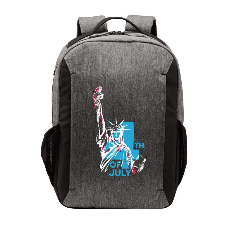 Fourth Of July Statue Of Liberty Vector Backpack