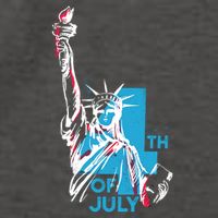 Fourth Of July Statue Of Liberty Vector Backpack