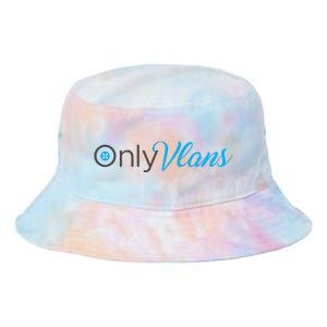 Funny Only Vlans Network Engineering Tie Dye Newport Bucket Hat