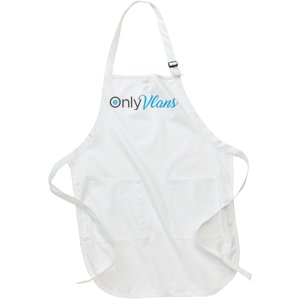 Funny Only Vlans Network Engineering Full-Length Apron With Pockets