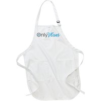 Funny Only Vlans Network Engineering Full-Length Apron With Pockets