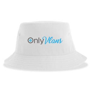 Funny Only Vlans Network Engineering Sustainable Bucket Hat