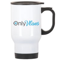 Funny Only Vlans Network Engineering Stainless Steel Travel Mug