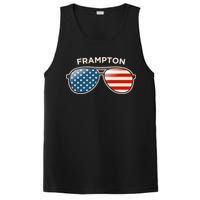 Frampton Oh Vintage Us Flag Sunglasses PosiCharge Competitor Tank