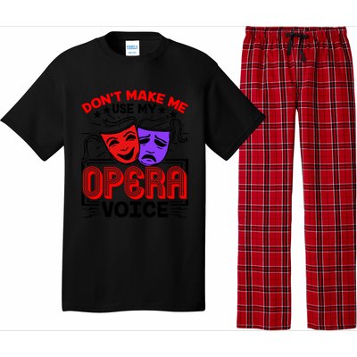 Funny Opera Voice Lover Singer Performer Songwriter Vocalist Cool Gift Pajama Set