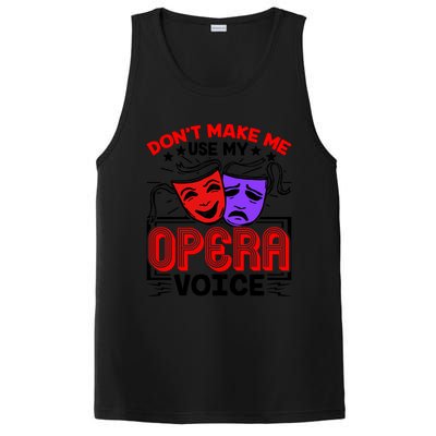 Funny Opera Voice Lover Singer Performer Songwriter Vocalist Cool Gift PosiCharge Competitor Tank