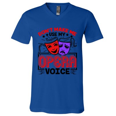 Funny Opera Voice Lover Singer Performer Songwriter Vocalist Cool Gift V-Neck T-Shirt