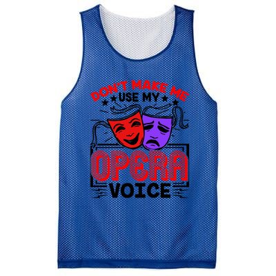 Funny Opera Voice Lover Singer Performer Songwriter Vocalist Cool Gift Mesh Reversible Basketball Jersey Tank