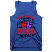 Funny Opera Voice Lover Singer Performer Songwriter Vocalist Cool Gift Tank Top