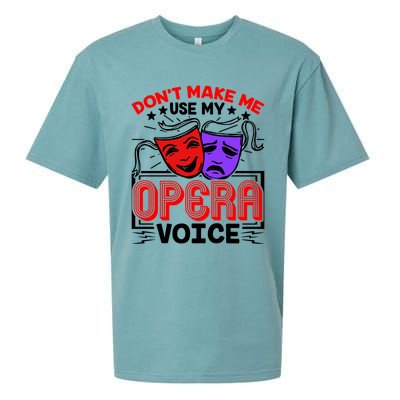 Funny Opera Voice Lover Singer Performer Songwriter Vocalist Cool Gift Sueded Cloud Jersey T-Shirt