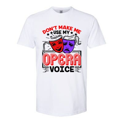 Funny Opera Voice Lover Singer Performer Songwriter Vocalist Cool Gift Softstyle® CVC T-Shirt