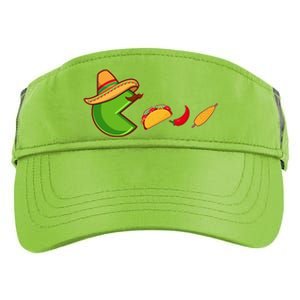 Funny Oldschool Video Game Cinco De Mayo Adult Drive Performance Visor