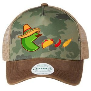 Funny Oldschool Video Game Cinco De Mayo Legacy Tie Dye Trucker Hat