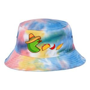 Funny Oldschool Video Game Cinco De Mayo Tie Dye Newport Bucket Hat