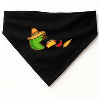 Funny Oldschool Video Game Cinco De Mayo USA-Made Doggie Bandana
