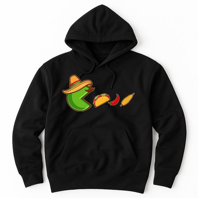 Funny Oldschool Video Game Cinco De Mayo Hoodie