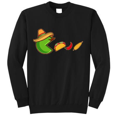 Funny Oldschool Video Game Cinco De Mayo Sweatshirt
