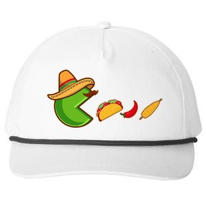 Funny Oldschool Video Game Cinco De Mayo Snapback Five-Panel Rope Hat