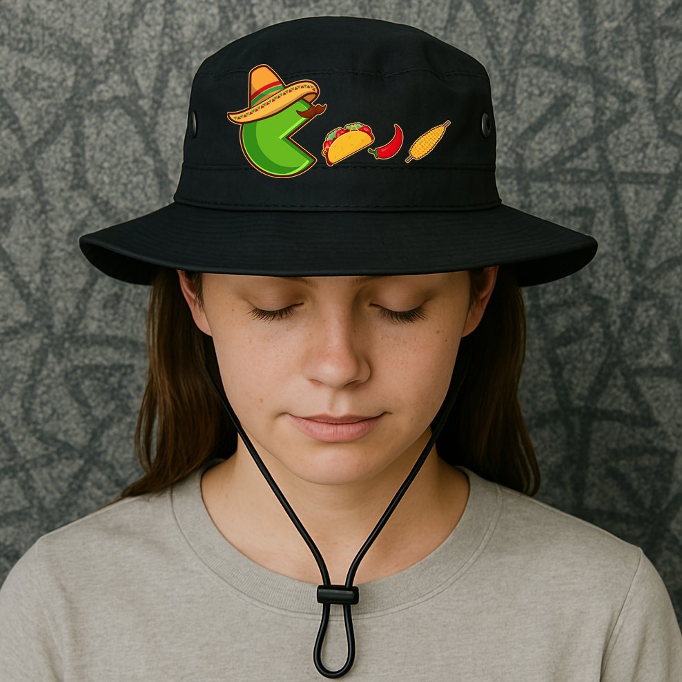 Funny Oldschool Video Game Cinco De Mayo Bucket Hat