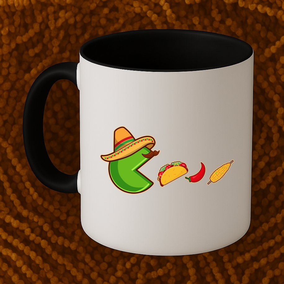 Funny Oldschool Video Game Cinco De Mayo Mug