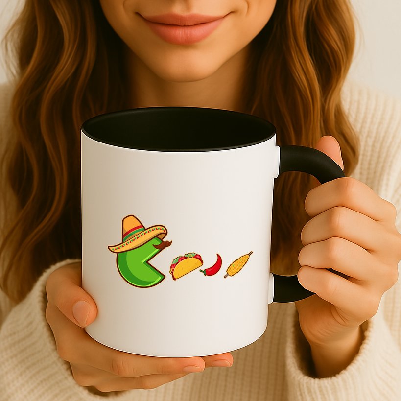 Funny Oldschool Video Game Cinco De Mayo Mug