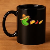 Funny Oldschool Video Game Cinco De Mayo 11oz C Handle Ceramic Mug