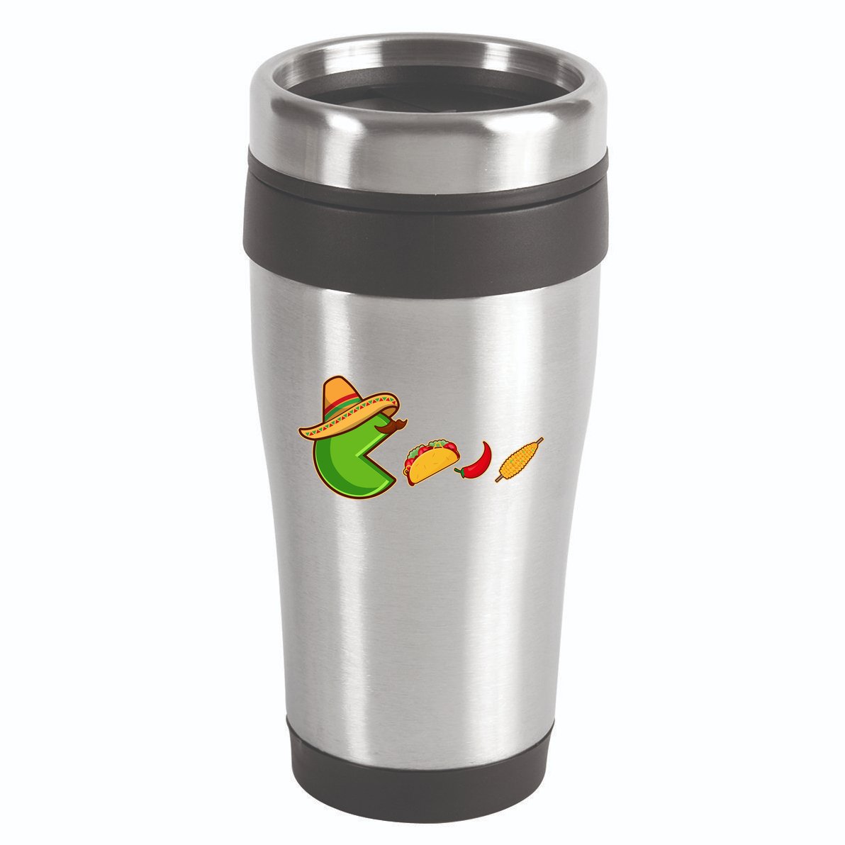 Funny Oldschool Video Game Cinco De Mayo 16oz Travel Tumbler