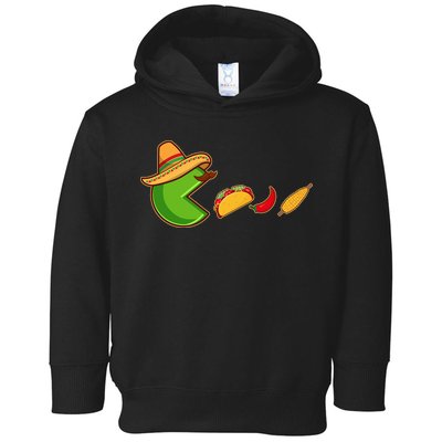 Funny Oldschool Video Game Cinco De Mayo Toddler Hoodie