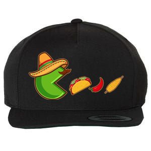 Funny Oldschool Video Game Cinco De Mayo Wool Snapback Cap