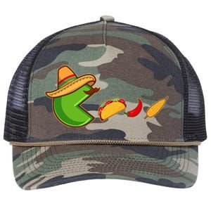 Funny Oldschool Video Game Cinco De Mayo Retro Rope Trucker Hat Cap