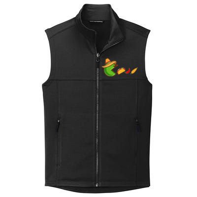 Funny Oldschool Video Game Cinco De Mayo Collective Smooth Fleece Vest