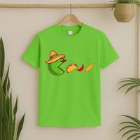 Funny Oldschool Video Game Cinco De Mayo T-Shirt