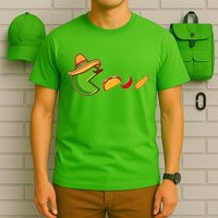 Funny Oldschool Video Game Cinco De Mayo T-Shirt