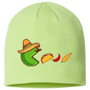 Funny Oldschool Video Game Cinco De Mayo Sustainable Beanie