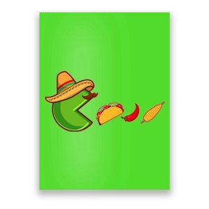 Funny Oldschool Video Game Cinco De Mayo Poster