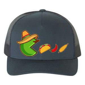 Funny Oldschool Video Game Cinco De Mayo Yupoong Adult 5-Panel Trucker Hat