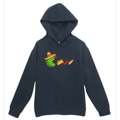 Funny Oldschool Video Game Cinco De Mayo Urban Pullover Hoodie