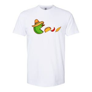 Funny Oldschool Video Game Cinco De Mayo Softstyle® CVC T-Shirt