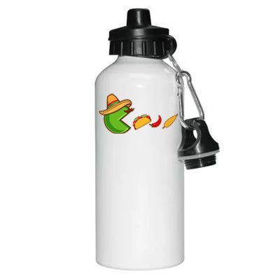 Funny Oldschool Video Game Cinco De Mayo Aluminum Water Bottle