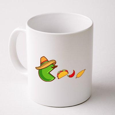 Funny Oldschool Video Game Cinco De Mayo Coffee Mug