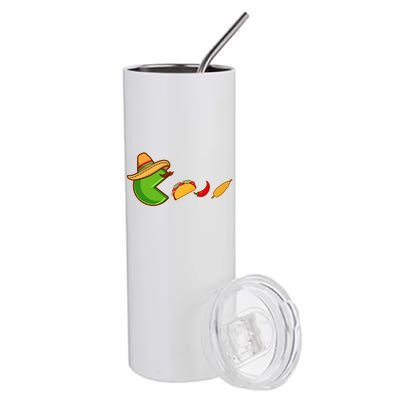 Funny Oldschool Video Game Cinco De Mayo Stainless Steel Tumbler