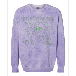 Fall Out Vault Tec Pip Boy Colorblast Crewneck Sweatshirt