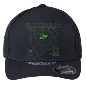 Fall Out Vault Tec Pip Boy Flexfit Unipanel Trucker Cap