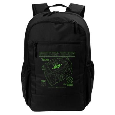 Fall Out Vault Tec Pip Boy Daily Commute Backpack