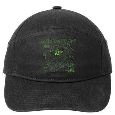 Fall Out Vault Tec Pip Boy 7-Panel Snapback Hat