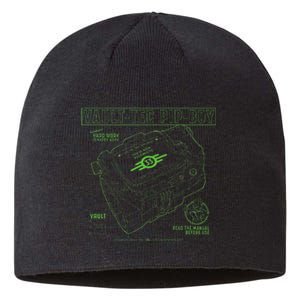 Fall Out Vault Tec Pip Boy Sustainable Beanie