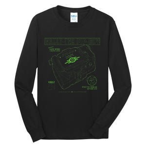 Fall Out Vault Tec Pip Boy Tall Long Sleeve T-Shirt