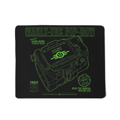 Fall Out Vault Tec Pip Boy Mousepad