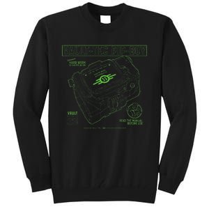 Fall Out Vault Tec Pip Boy Tall Sweatshirt